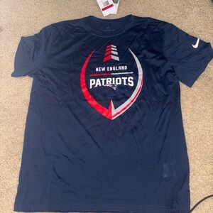Nike Navy New England Patriots dry fit Tee